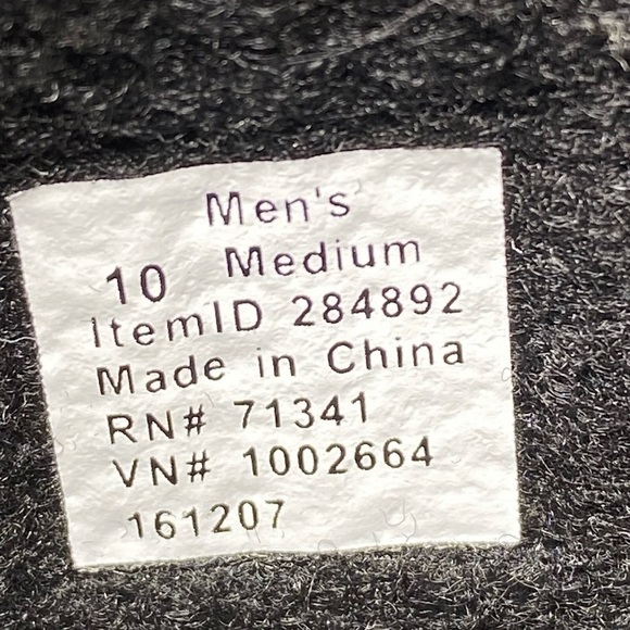 LL Bean Insulated Snow Boots Men’s 10 Gray/Black Sherpa Removable Lining, 284892 - Picture 9 of 10